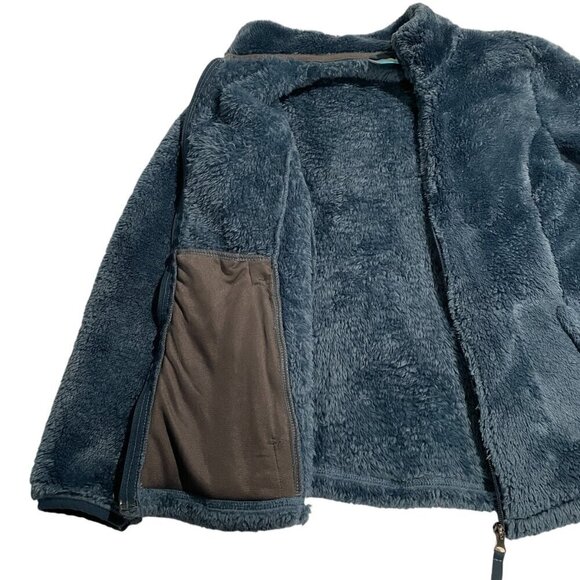 Free Country Women's Dark Teal Fleece Jacket Soft & Cozy Size Medium - Picture 7 of 11